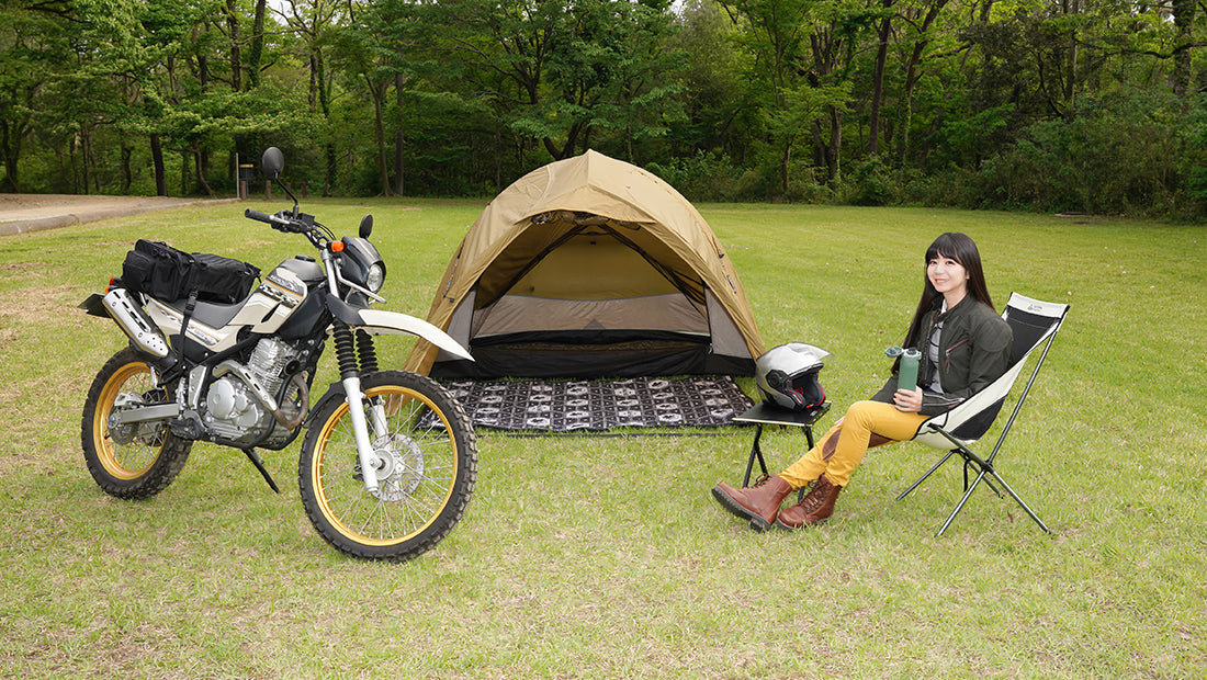 【ちぱるのデイトナロード外伝】① バイクキャンプに最適!DAYTONA製テントの魅力 ~バイクで旅する人のテント~